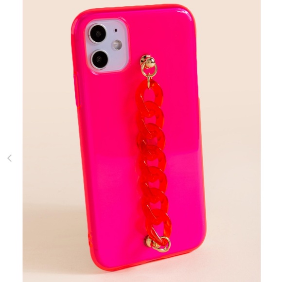 Resin Chain Strap Apple Iphone XR/11 Case - Picture 1 of 2